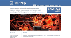 Desktop Screenshot of litestep.info