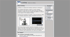 Desktop Screenshot of litestep.net